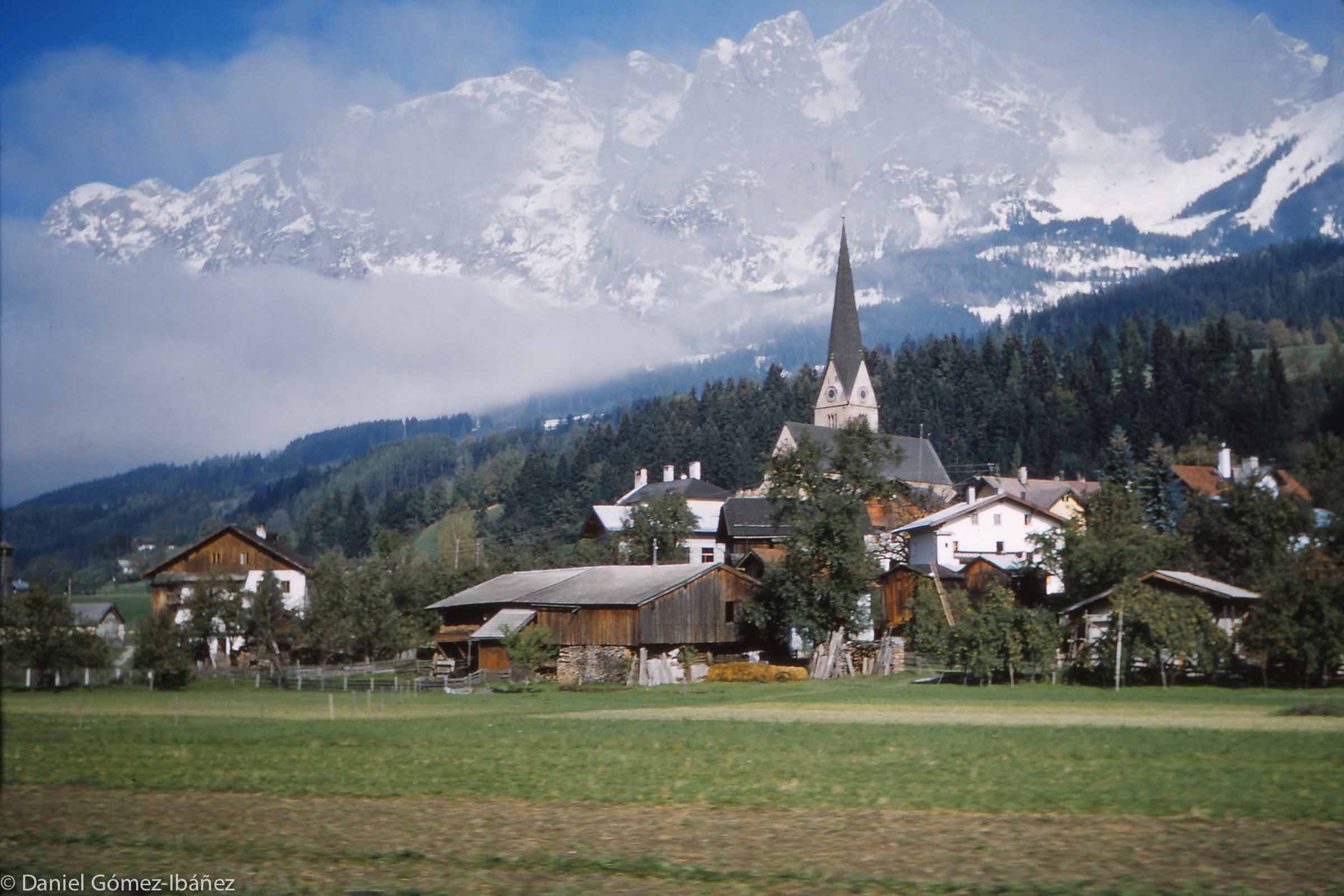 Alpine village [Switzerland, 1973]